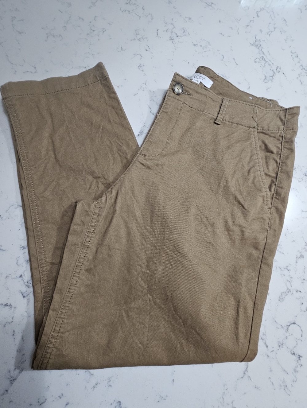 LOFT Khaki/Tan Chino Pants